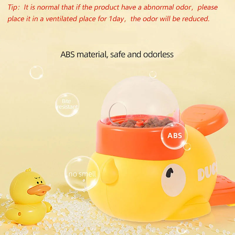 Interactive Duck Puzzle Feeder – Slow Feed & Mental Stimulation Toy for Dogs & Cats