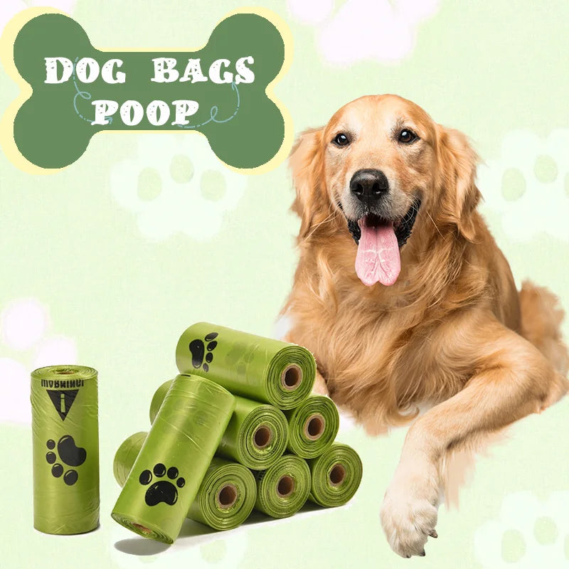 Eco-Friendly Pet Waste Bags – Biodegradable, Scented & Leakproof with Dispenser for Dogs & Cats