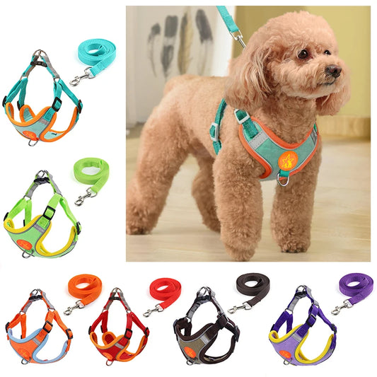 Reflective Mesh Dog Harness