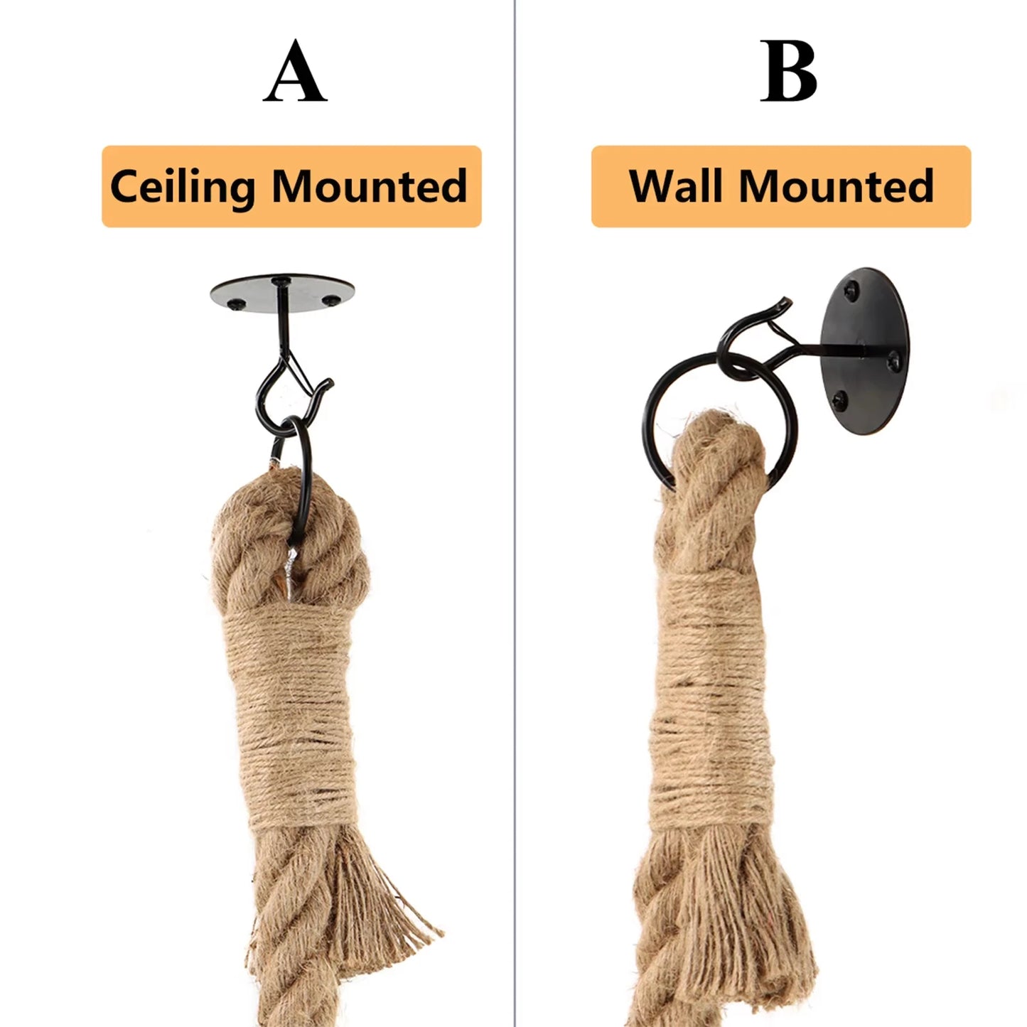 Cat Sisal Climbing Rope & Scratching Post – Indoor Jungle Gym for Climbing, Scratching & Play