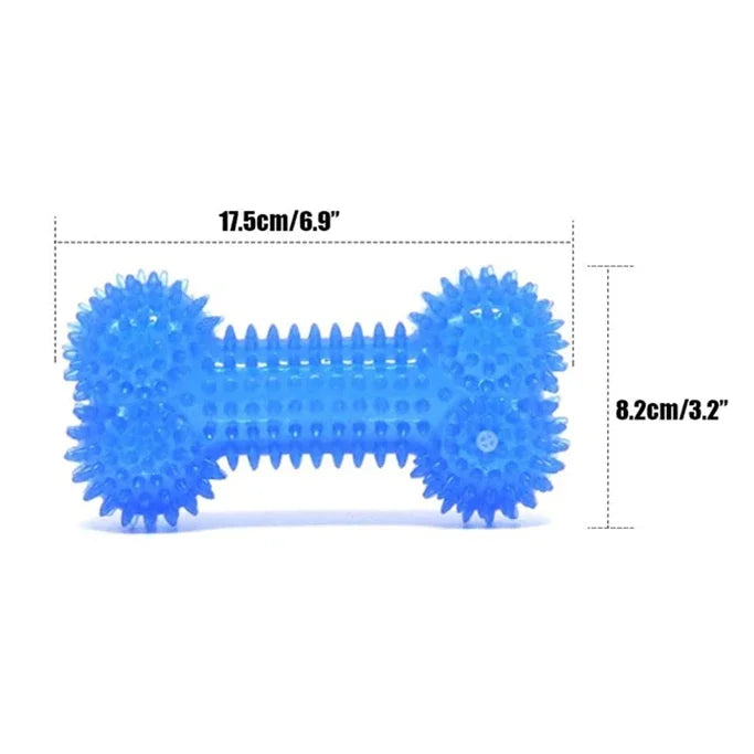 Freezable Dog Chew Toys – Ice Series Teething Balls & Bones for Summer