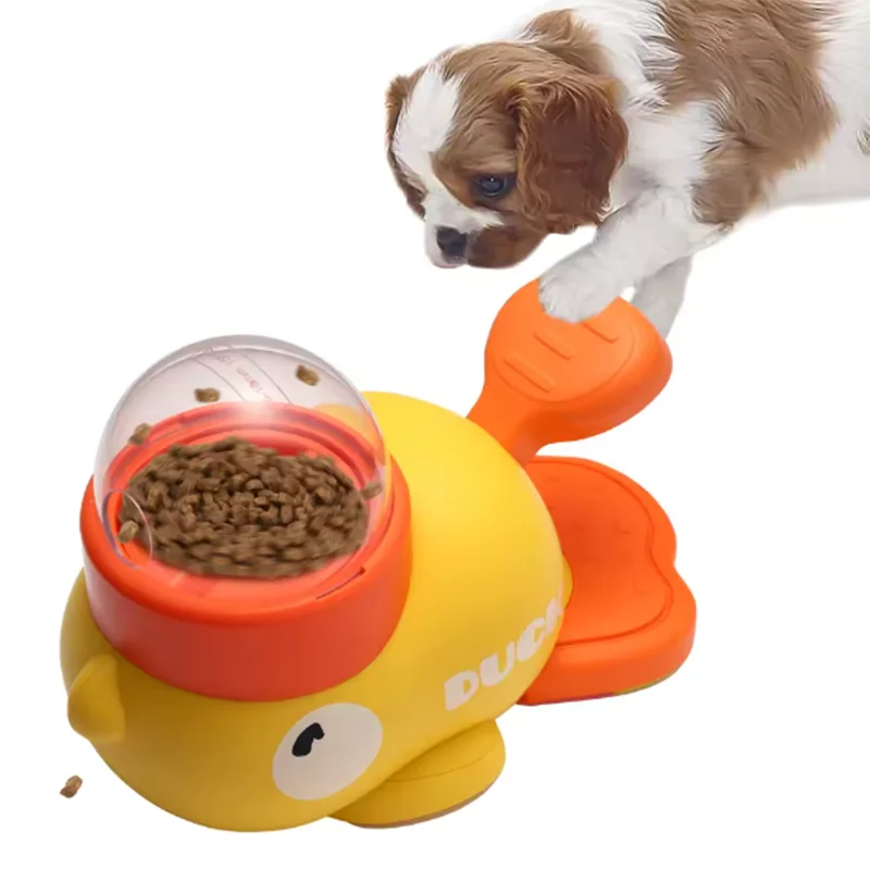 Interactive Duck Puzzle Feeder – Slow Feed & Mental Stimulation Toy for Dogs & Cats