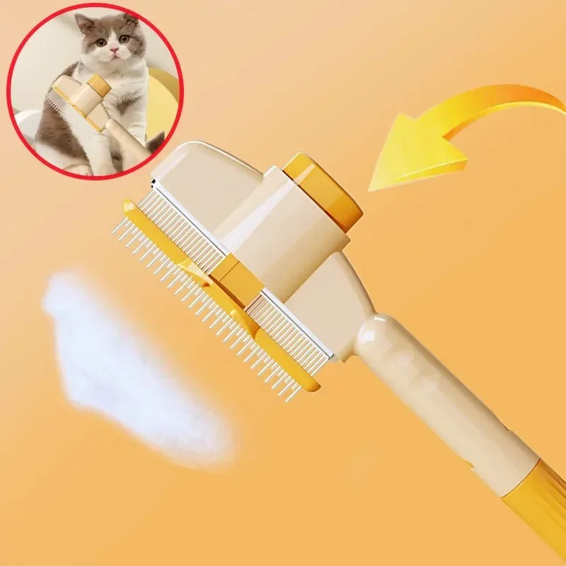 Self-Cleaning Grooming Brush