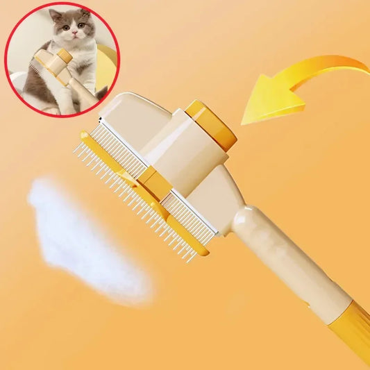 Self-Cleaning Grooming Brush