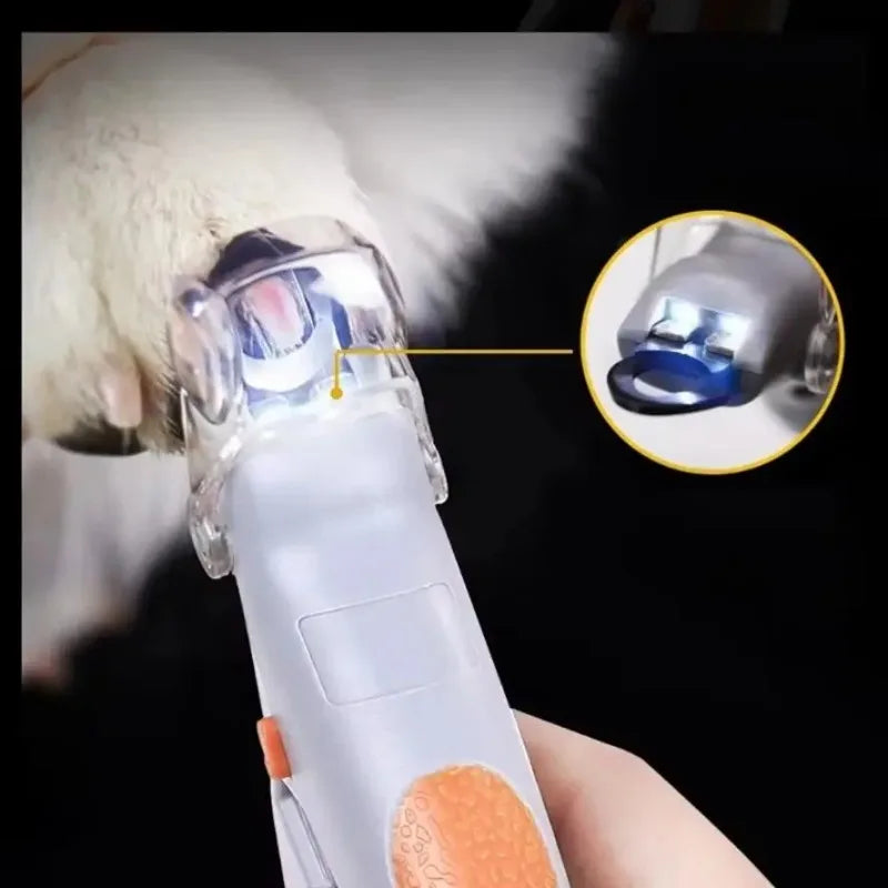 LED Pet Nail Clipper with Safety Guard