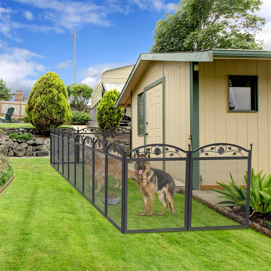 8-Panel Heavy Duty Dog Playpen – Indoor & Outdoor