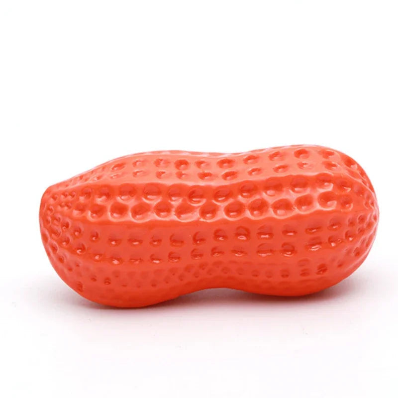 Peanut Squeaky Chew Toy