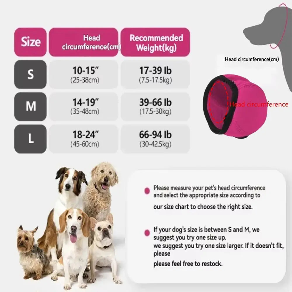 Dog Ear Muffs – Noise Reduction & Calming Hearing Protection
