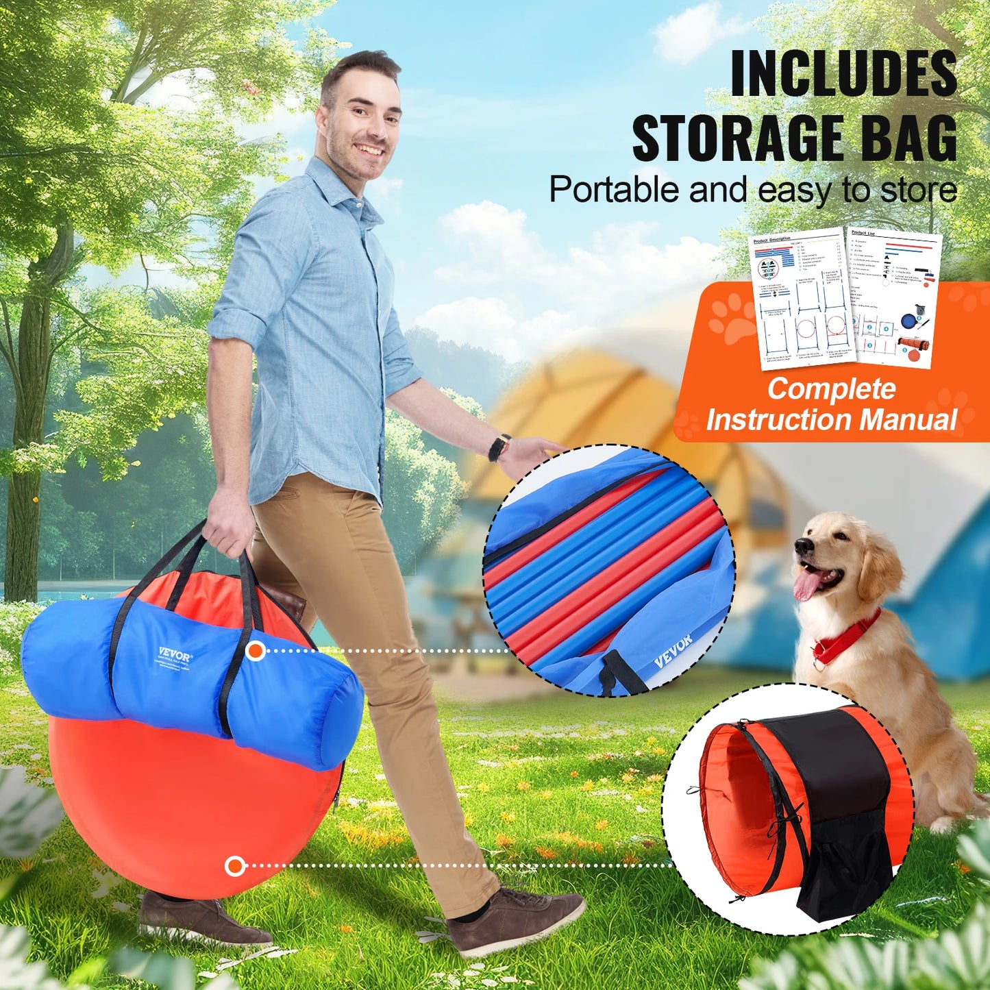 Dog Agility Training Set (5-Piece)