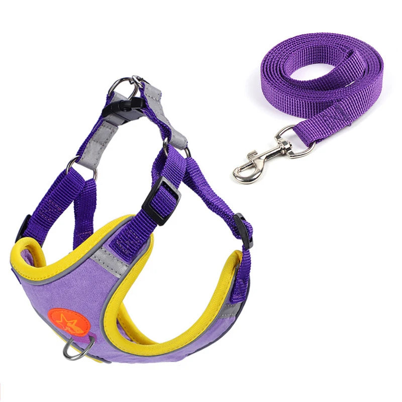 Reflective Mesh Dog Harness
