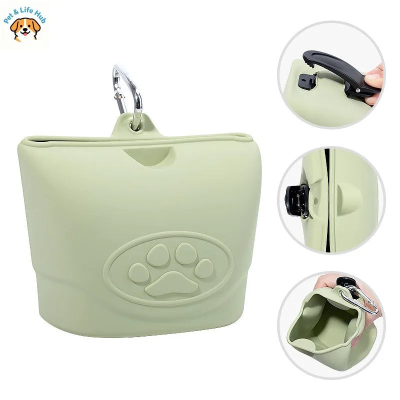Portable Dog Training Treat Pouch – Hands-Free Snack Bag for Walks & Outdoor Training