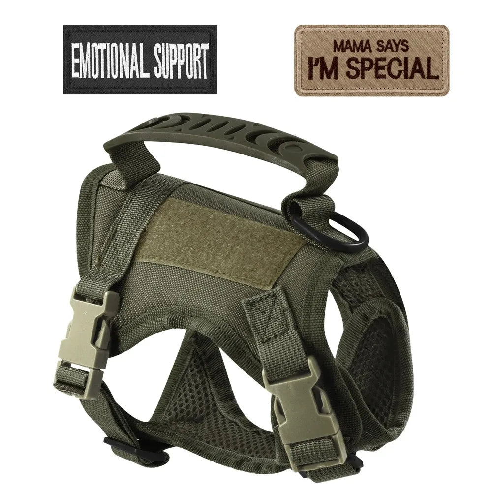 Tactical Harness Vest with Leash for Cats & Small Dogs