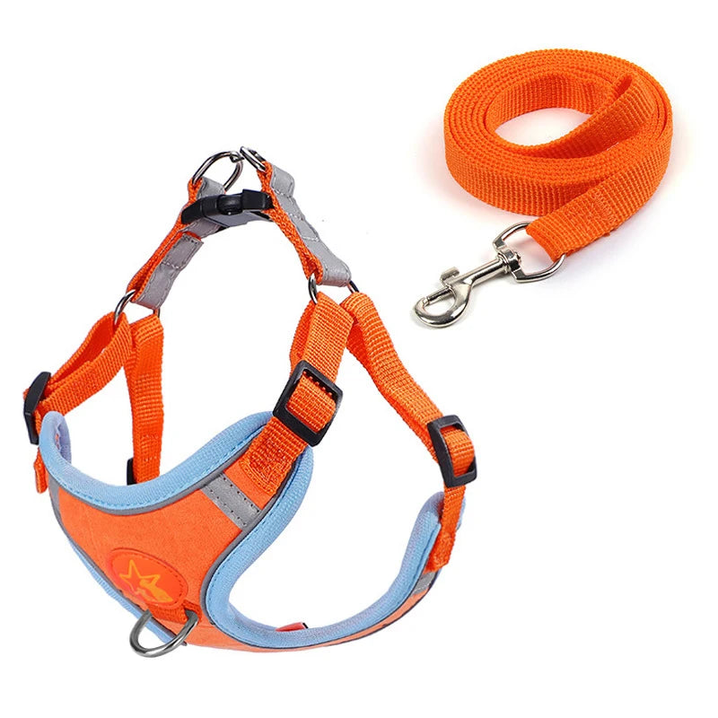 Reflective Mesh Dog Harness