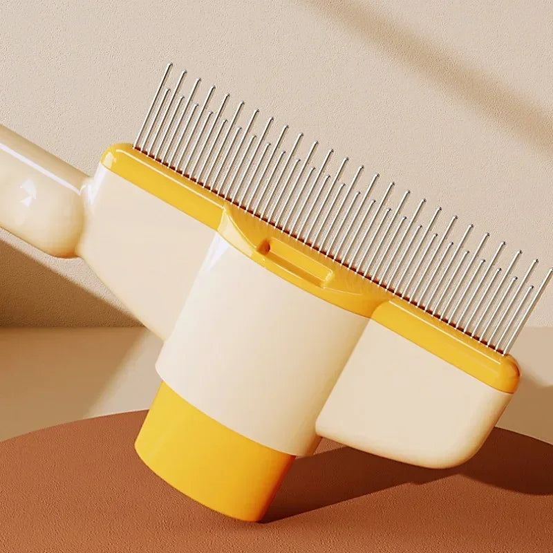 Self-Cleaning Grooming Brush