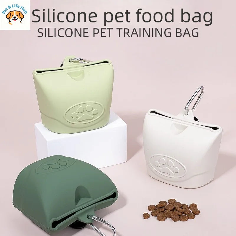Portable Dog Training Treat Pouch – Hands-Free Snack Bag for Walks & Outdoor Training