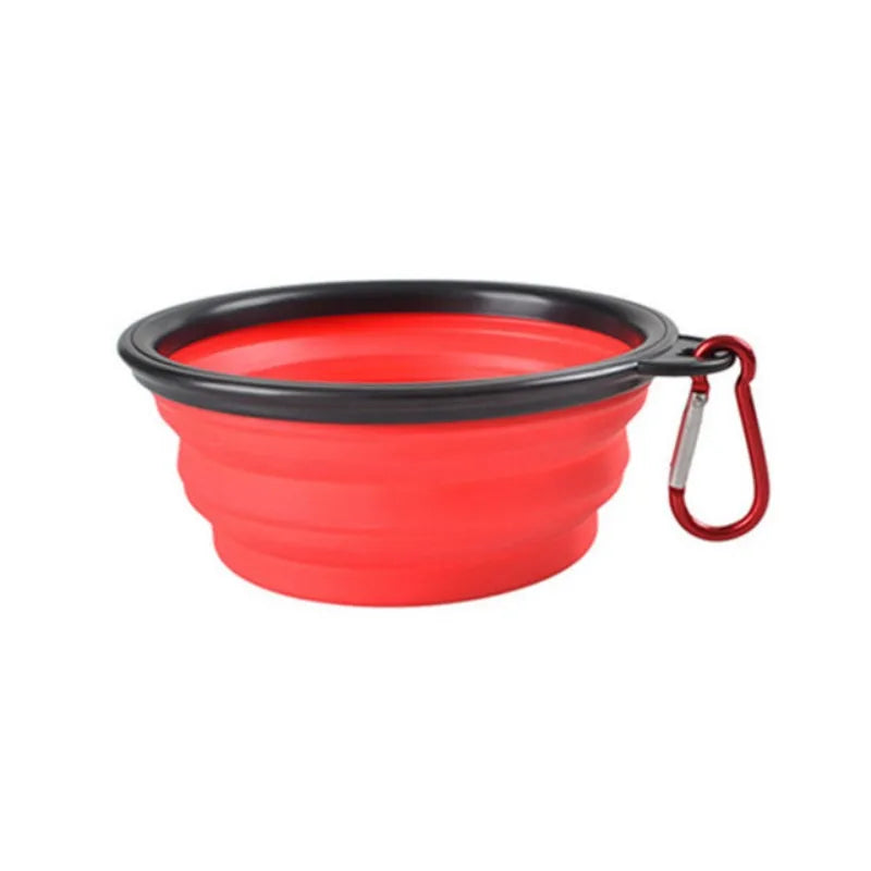 Collapsible Pet Bowl – Portable Silicone Food & Water Bowl for Cats & Dogs