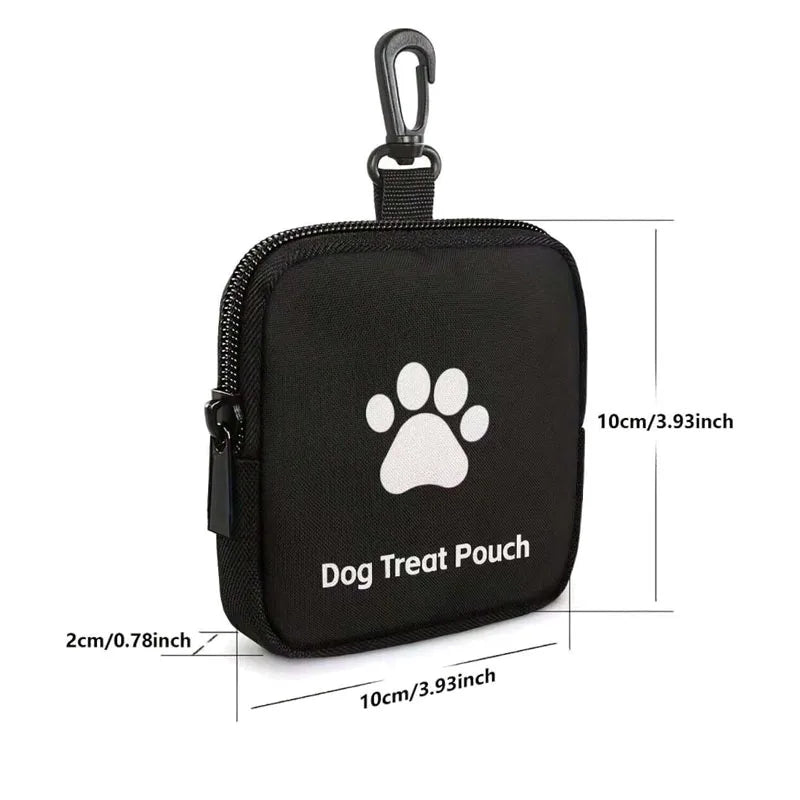 Portable Dog Treat Bag – Multifunctional Training Reward Pouch for Outdoor Use