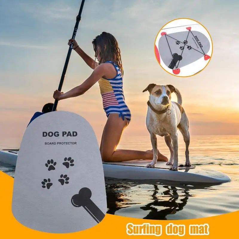 Anti-Slip Pet Traction Mat – Non-Slip Pad for Paddleboards, Kayaks & Surfboards