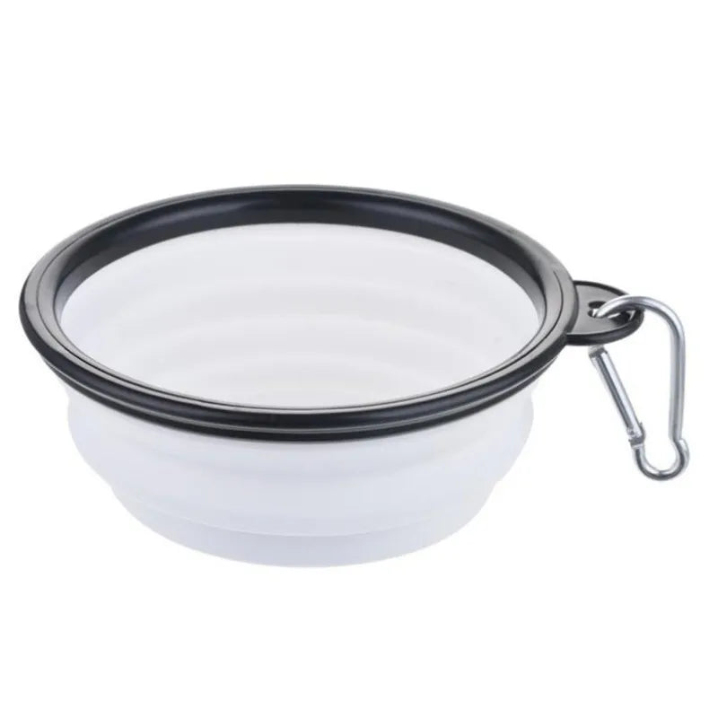 Collapsible Pet Bowl – Portable Silicone Food & Water Bowl for Cats & Dogs