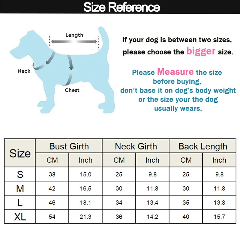 Waterproof Dog & Cat Raincoat – Reflective Hooded Jacket for Small Pets, Sizes S–XL