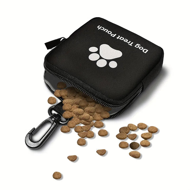 Portable Dog Treat Bag – Multifunctional Training Reward Pouch for Outdoor Use