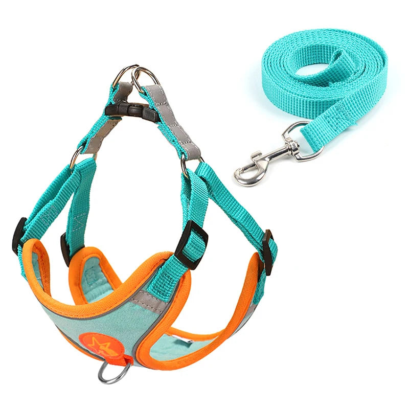 Reflective Mesh Dog Harness