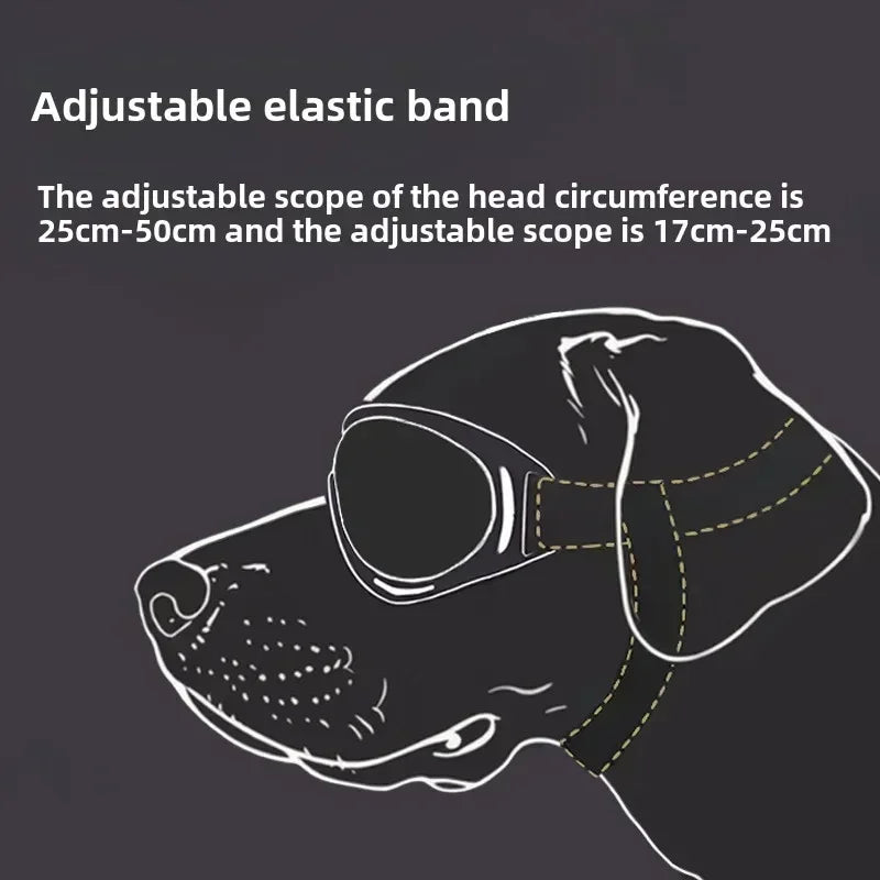 Pet Goggles – UV & Windproof Sunglasses for Dogs | Outdoor Eye Protection for All Breeds