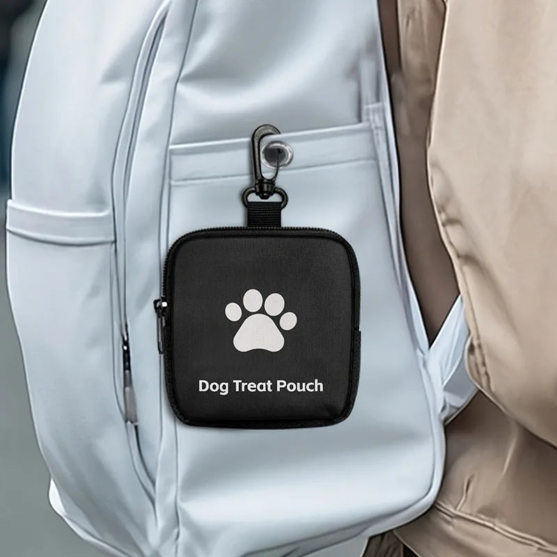 Portable Dog Treat Bag – Multifunctional Training Reward Pouch for Outdoor Use