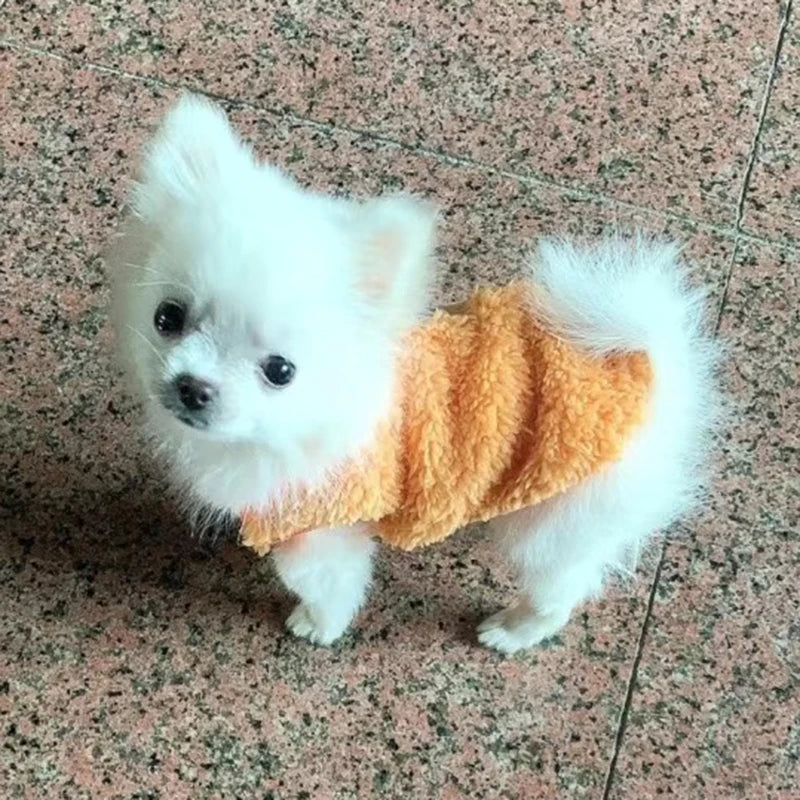 Tea Cup Dog Sweater – Cozy Fleece Pullover for Small Dogs