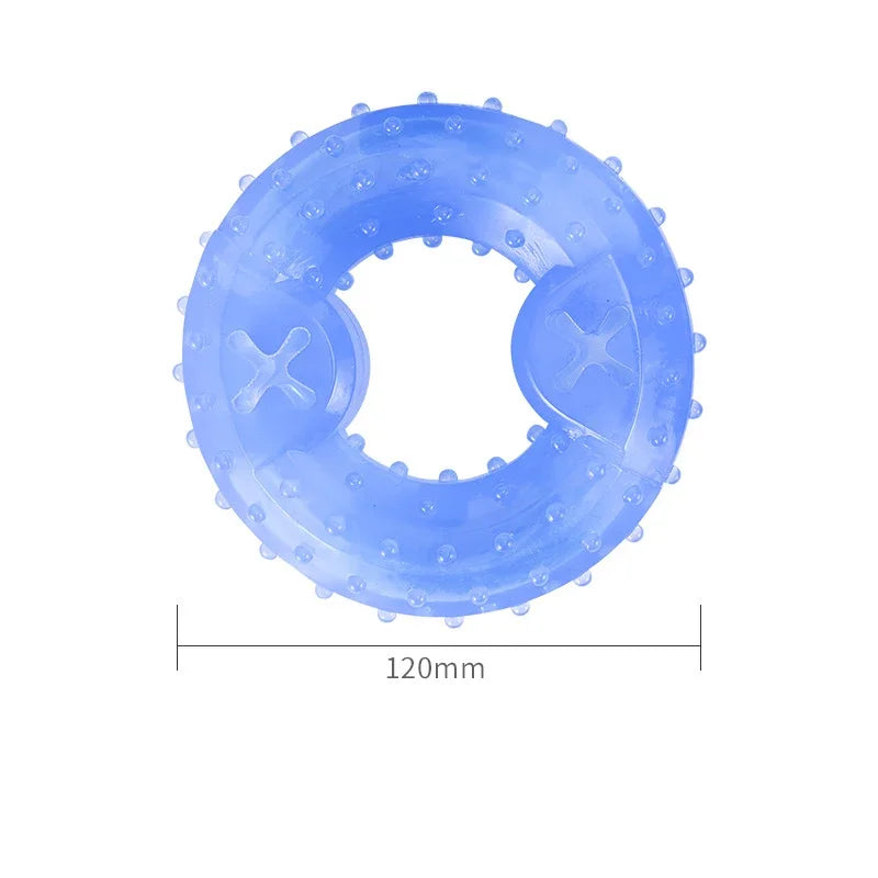 Freezable Dog Chew Toys – Ice Series Teething Balls & Bones for Summer