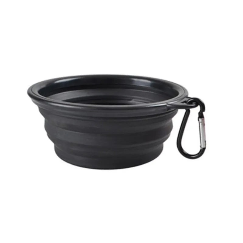 Collapsible Pet Bowl – Portable Silicone Food & Water Bowl for Cats & Dogs