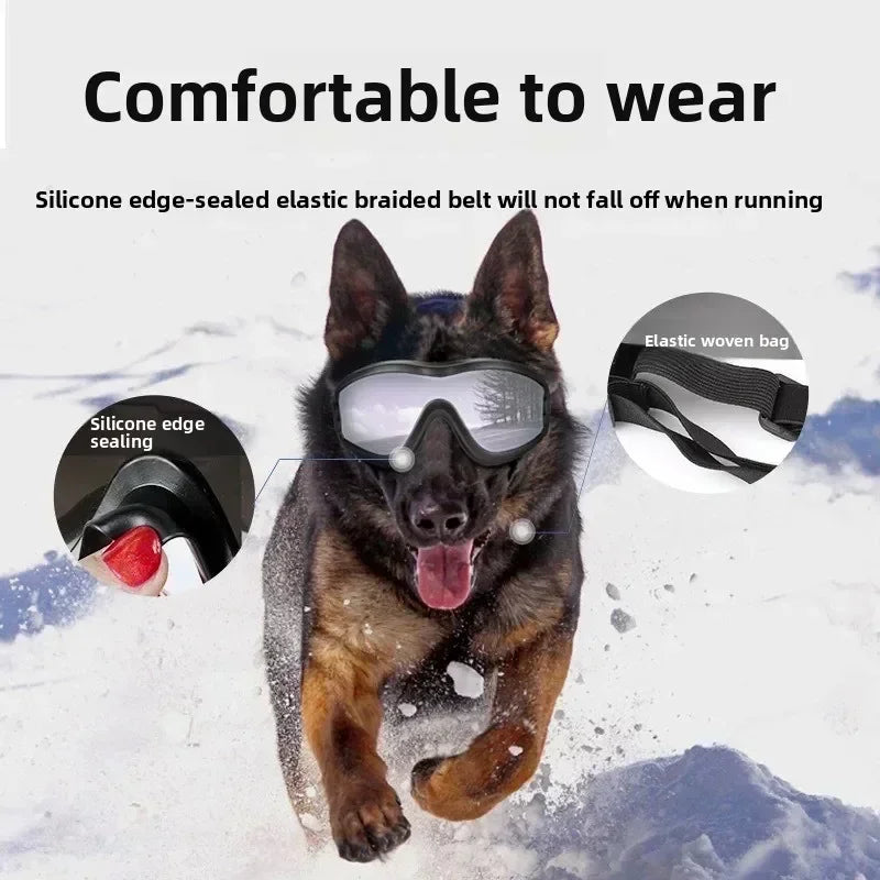 Pet Goggles – UV & Windproof Sunglasses for Dogs | Outdoor Eye Protection for All Breeds