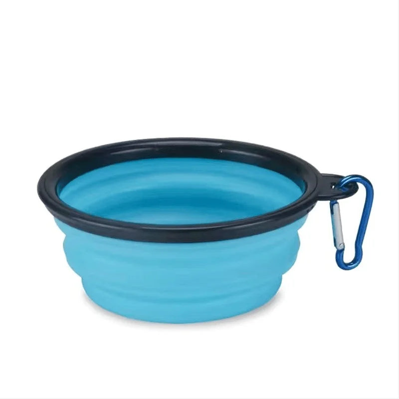 Collapsible Pet Bowl – Portable Silicone Food & Water Bowl for Cats & Dogs