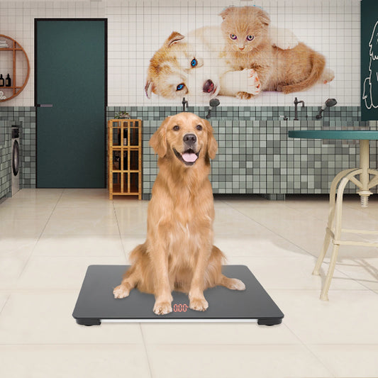 Digital Pet Scale – 100kg Capacity with LCD Display for Dogs, Cats & Small Animals