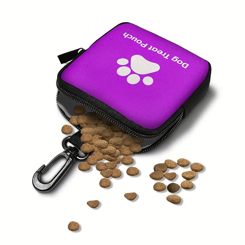 Portable Dog Treat Bag – Multifunctional Training Reward Pouch for Outdoor Use