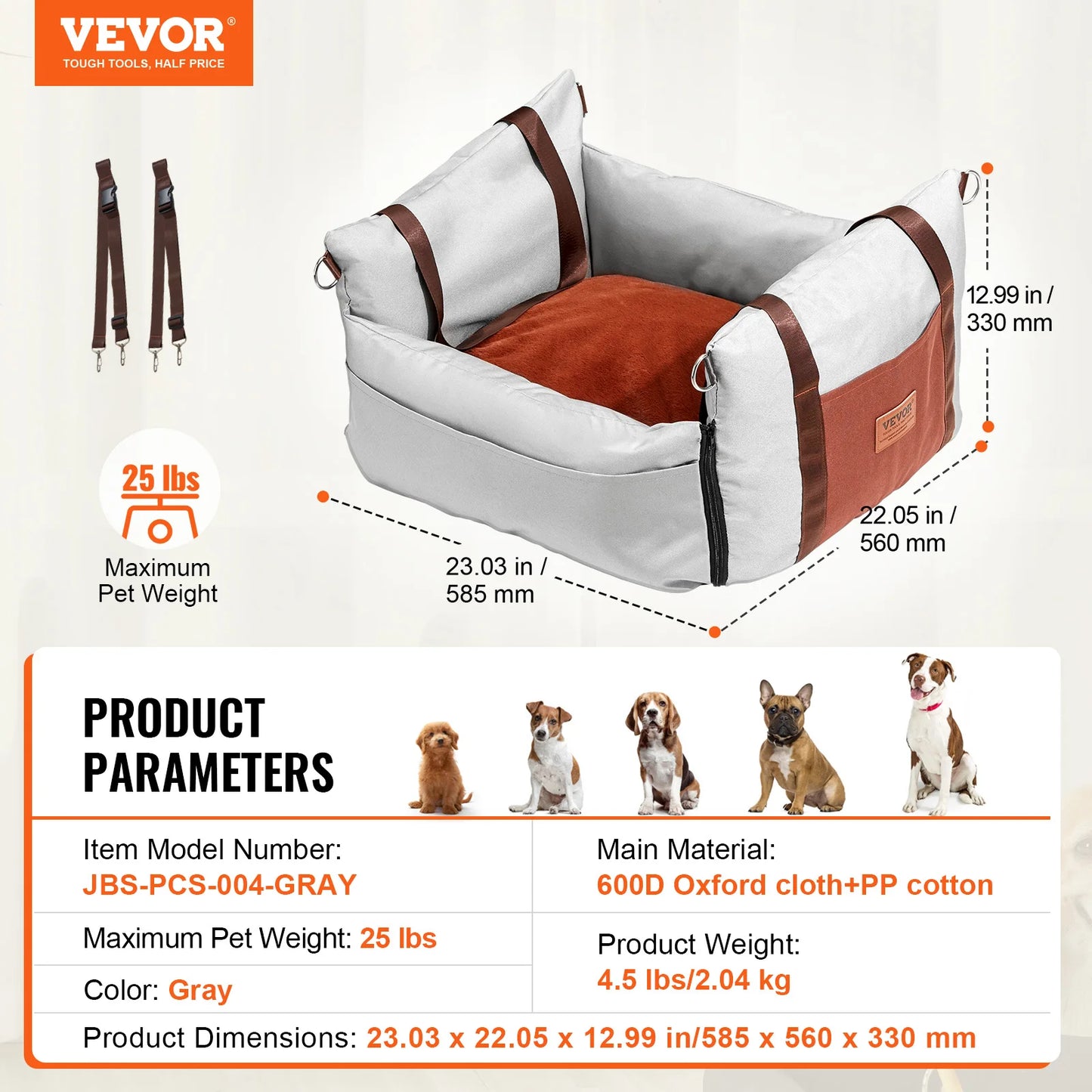 Waterproof Pet Car Seat Cover