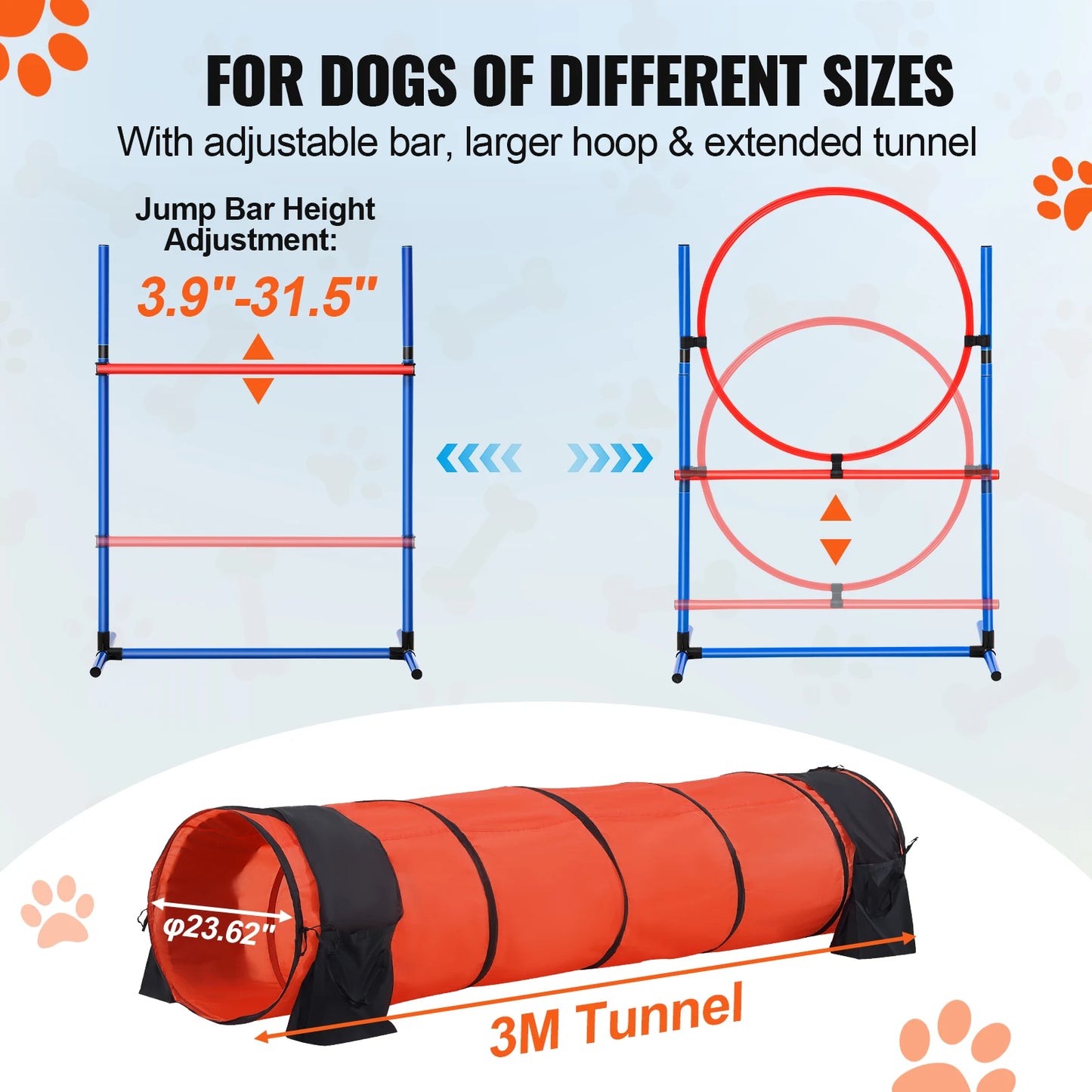 Dog Agility Training Set (5-Piece)