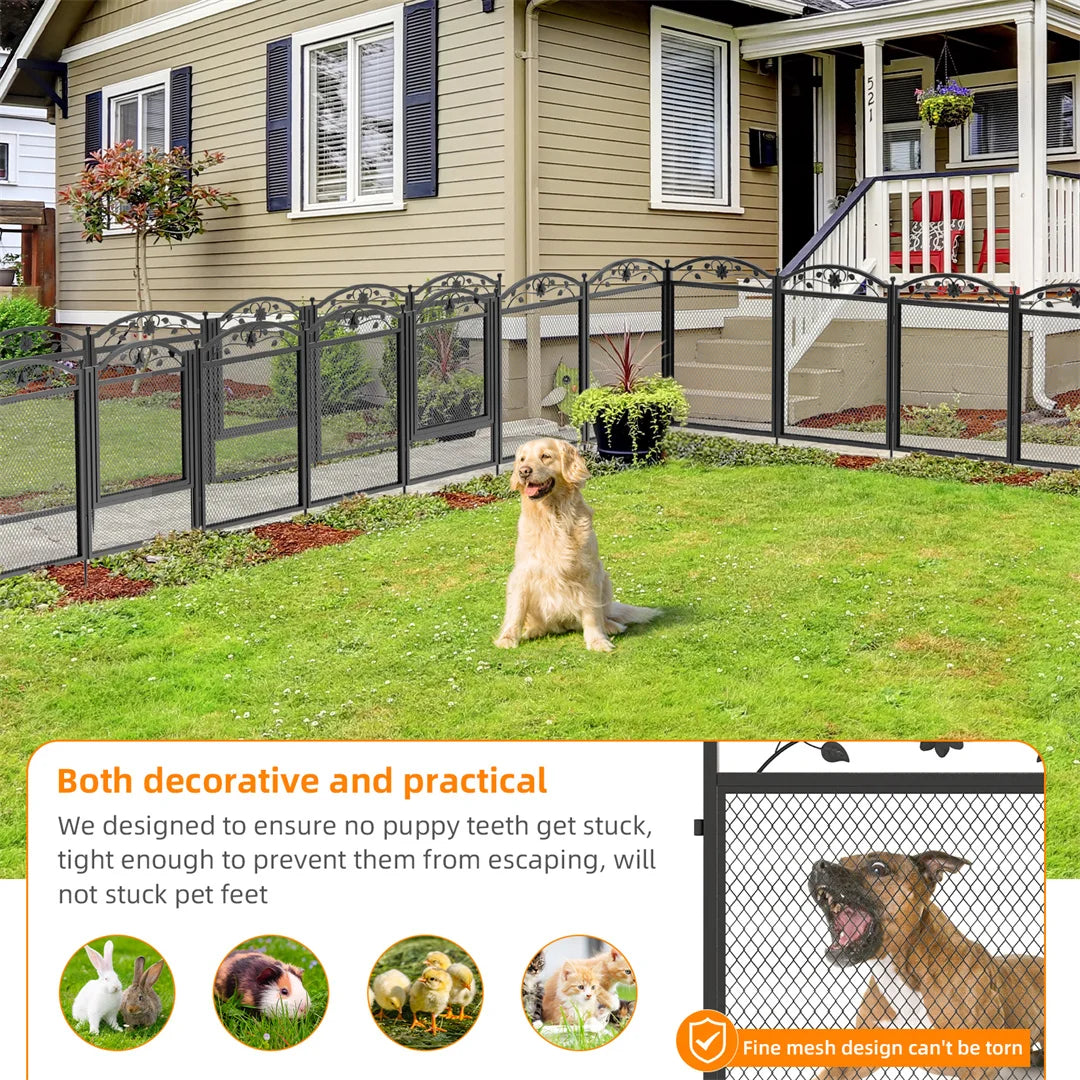 8-Panel Heavy Duty Dog Playpen – Indoor & Outdoor