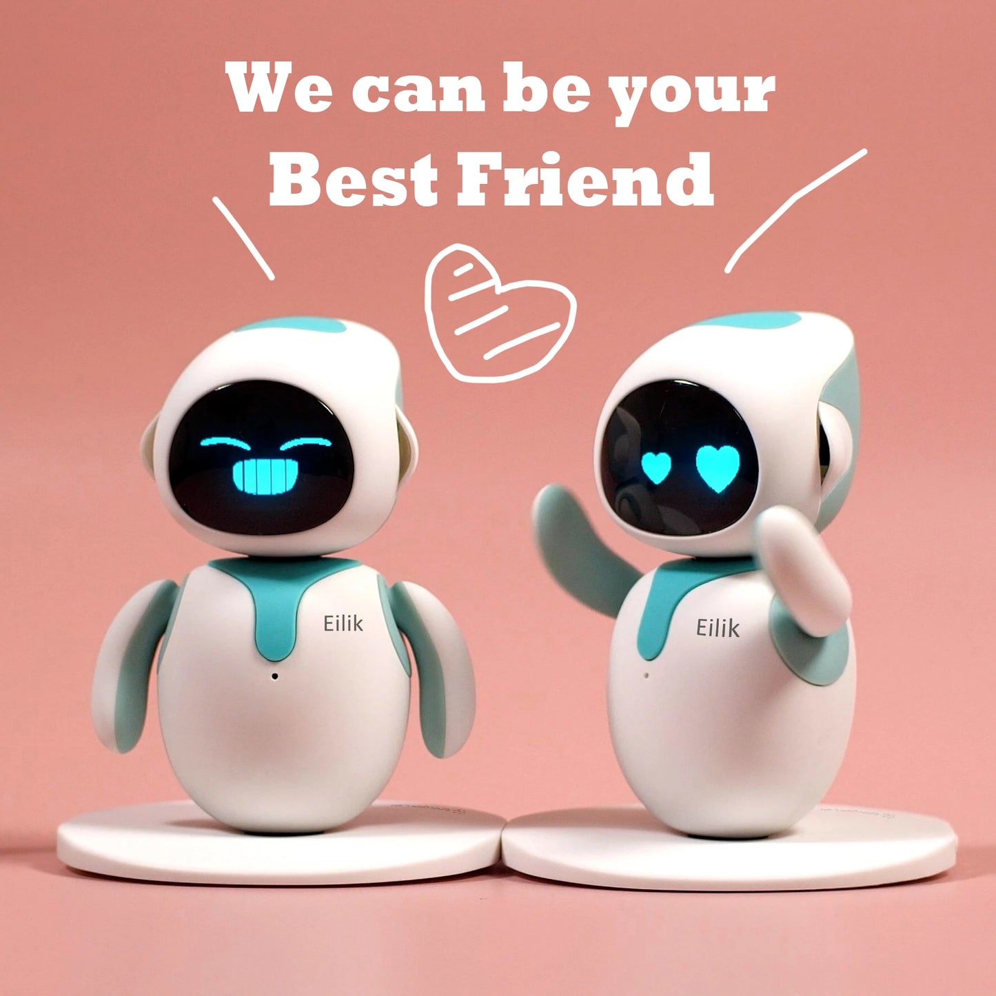 Eilik Robot Pet – Interactive Desktop Companion with Emotions, Animations & Mini-Games