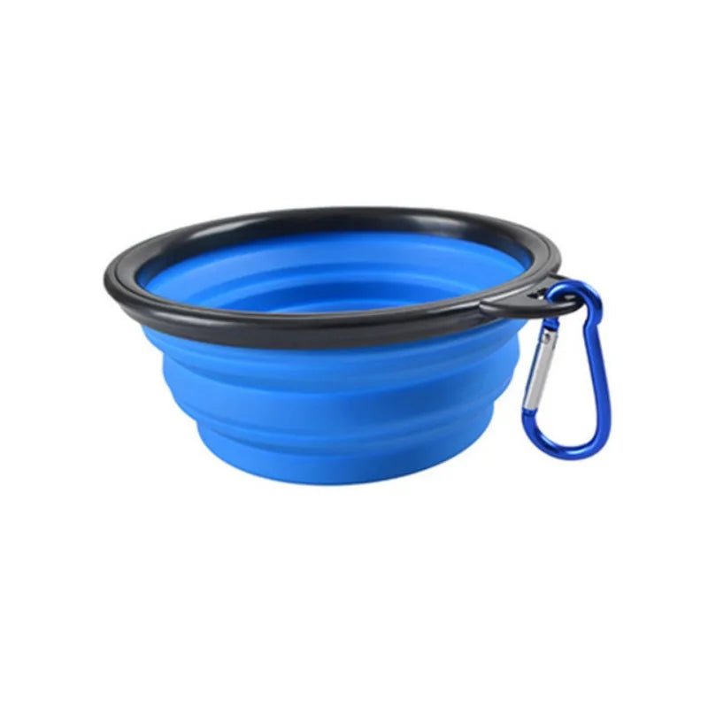 Collapsible Pet Bowl – Portable Silicone Food & Water Bowl for Cats & Dogs