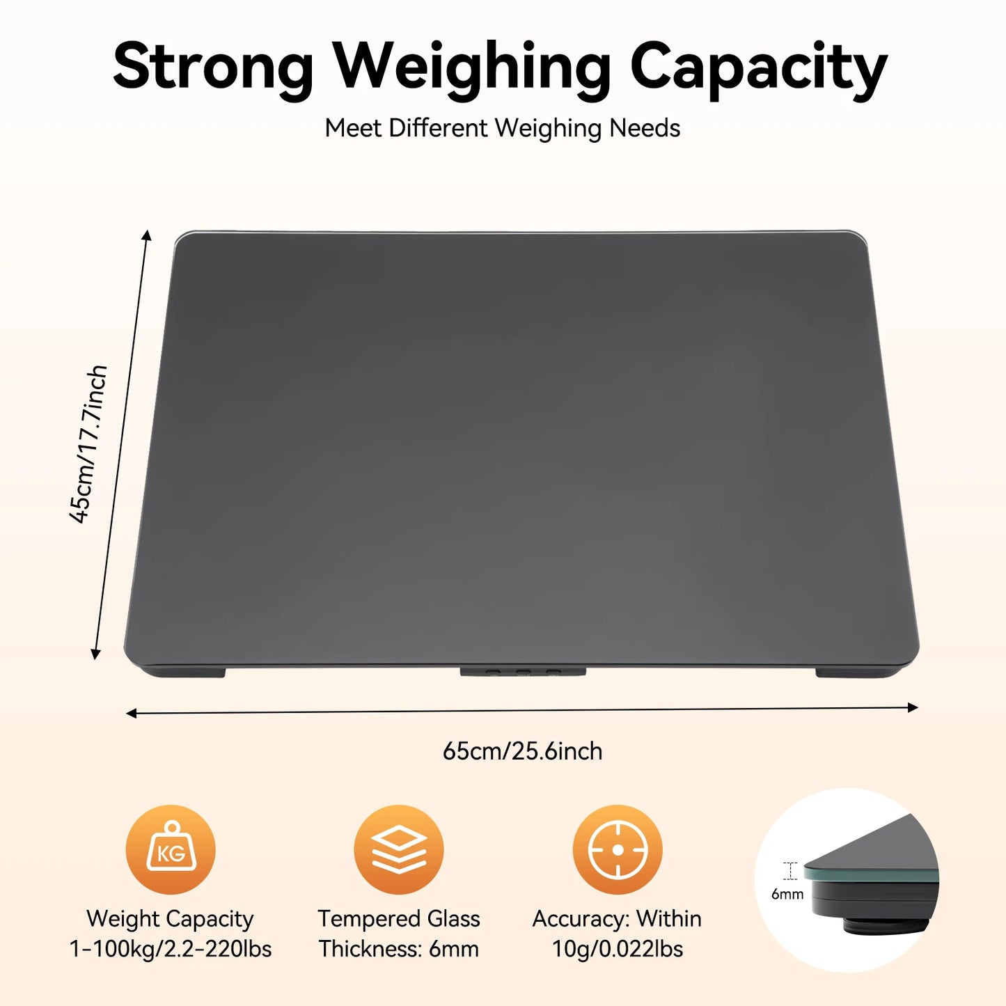 Digital Pet Scale – 100kg Capacity with LCD Display for Dogs, Cats & Small Animals