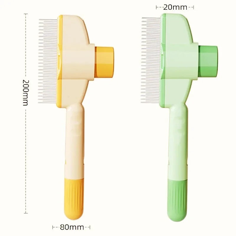 Self-Cleaning Grooming Brush